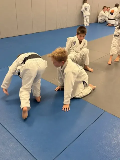 Kids Takedowns class at Maracaba BJJ